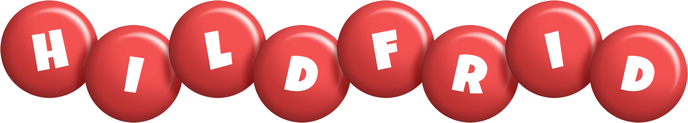 Hildfrid candy-red logo