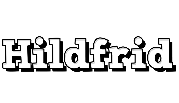 Hildfrid snowing logo