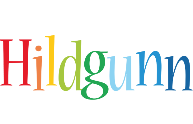 Hildgunn birthday logo