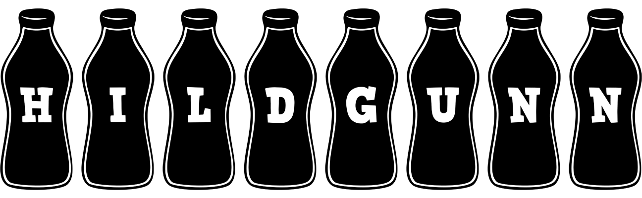 Hildgunn bottle logo