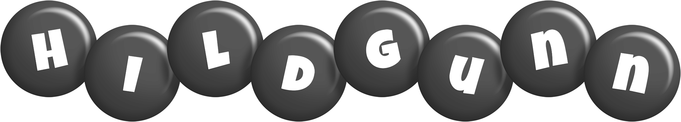 Hildgunn candy-black logo
