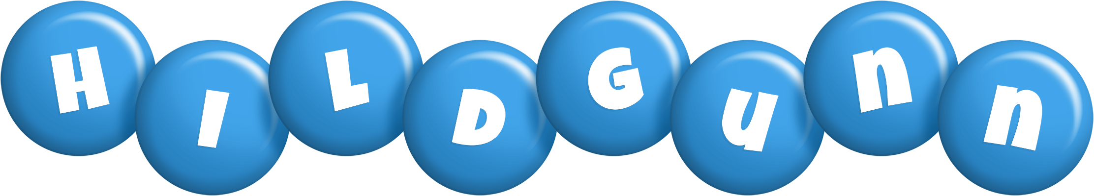 Hildgunn candy-blue logo