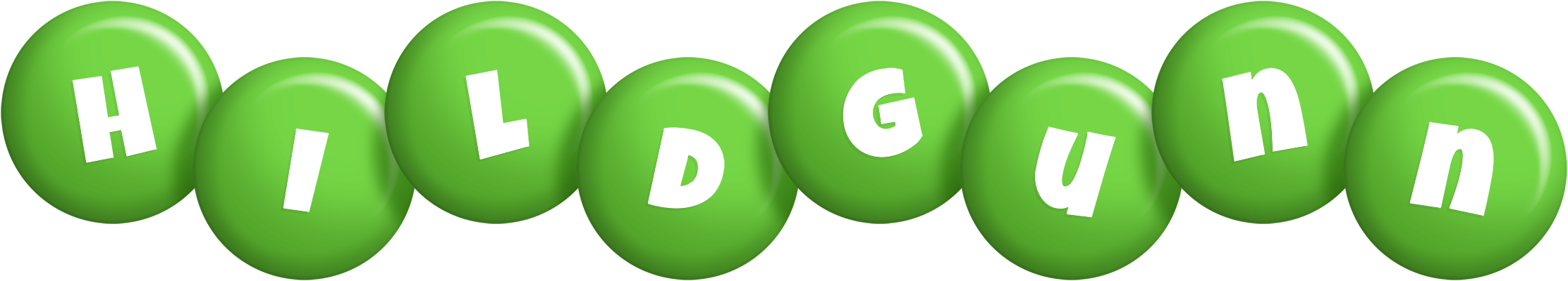Hildgunn candy-green logo