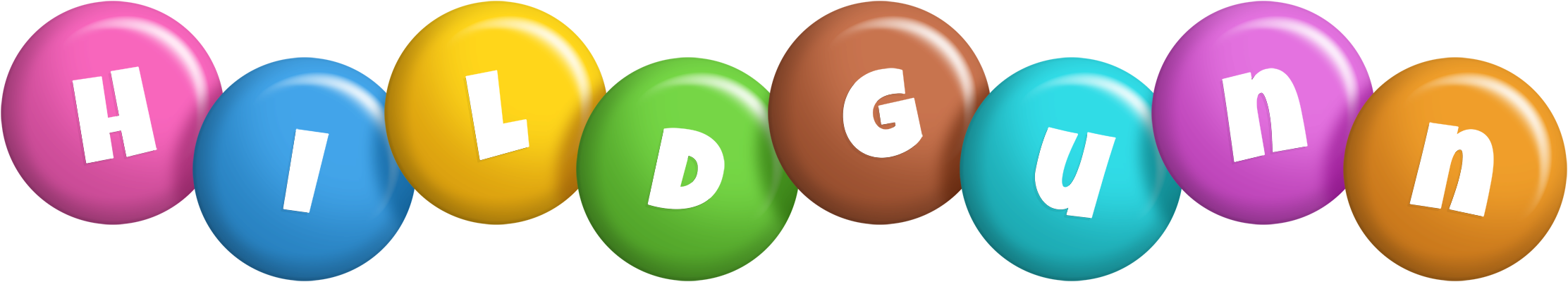 Hildgunn candy logo