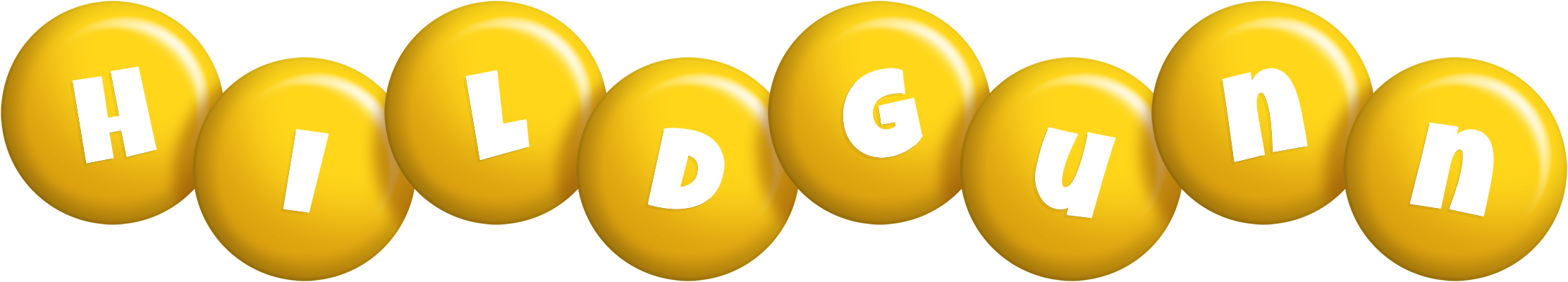 Hildgunn candy-yellow logo