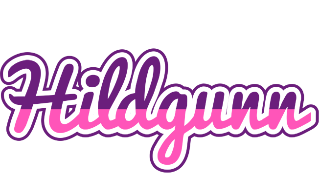 Hildgunn cheerful logo