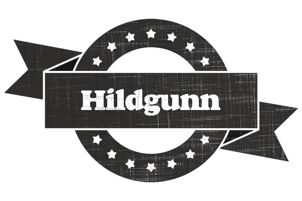 Hildgunn grunge logo