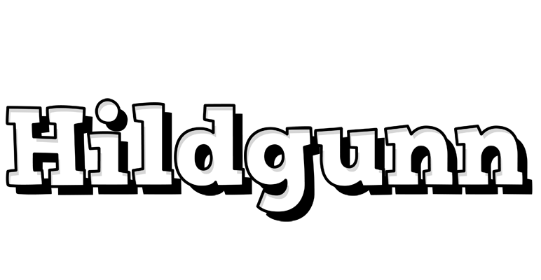 Hildgunn snowing logo