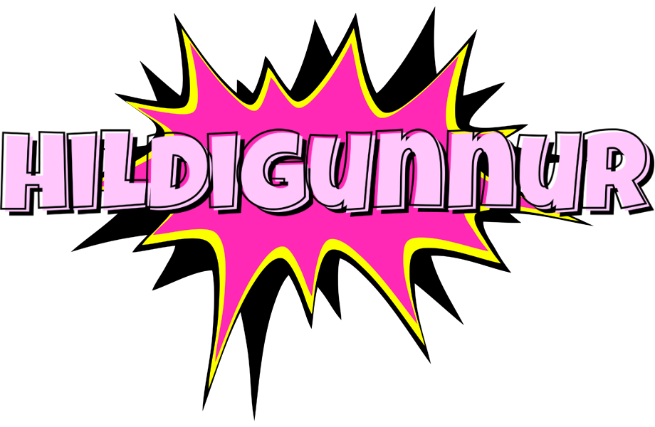 Hildigunnur badabing logo
