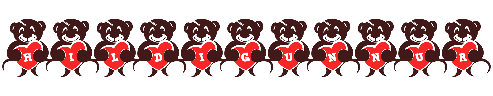 Hildigunnur bear logo