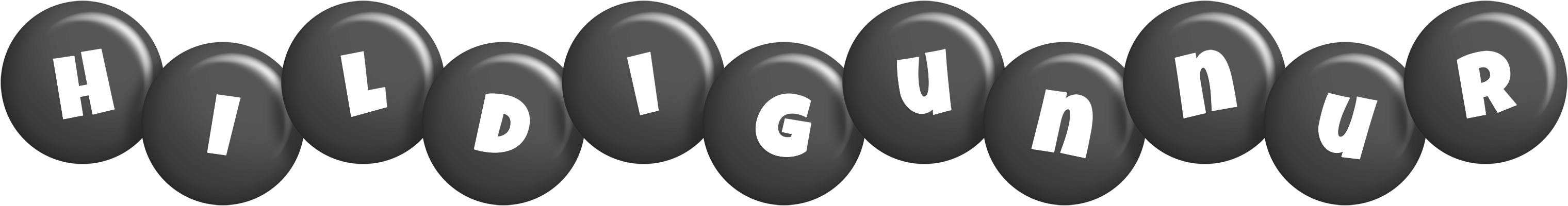 Hildigunnur candy-black logo