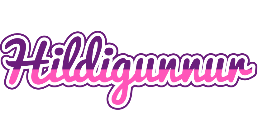 Hildigunnur cheerful logo
