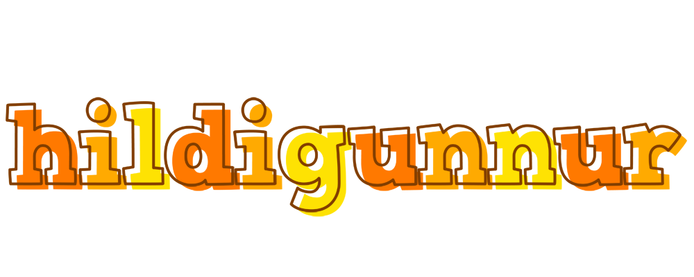 Hildigunnur desert logo