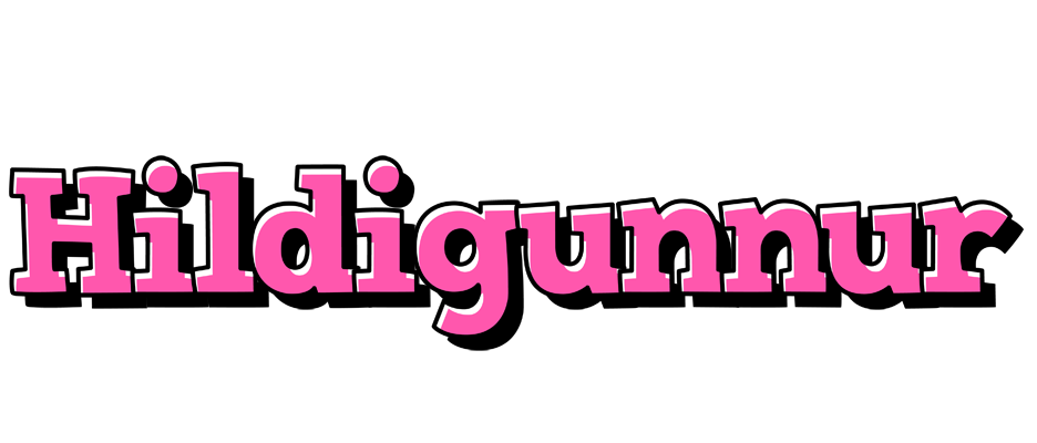 Hildigunnur girlish logo