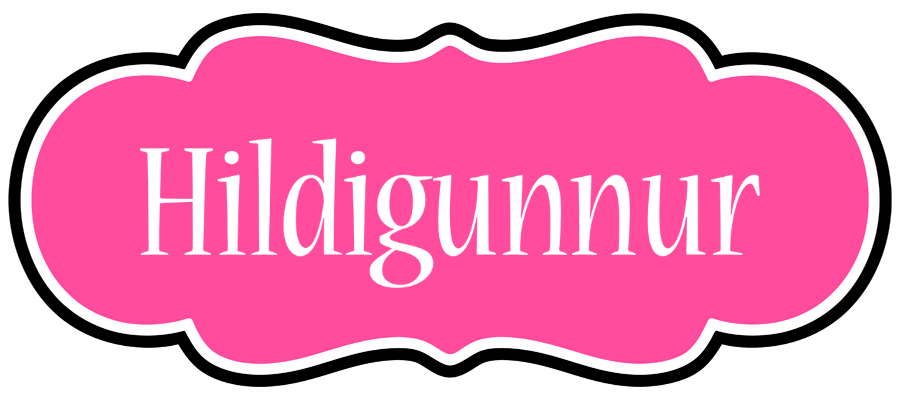 Hildigunnur invitation logo
