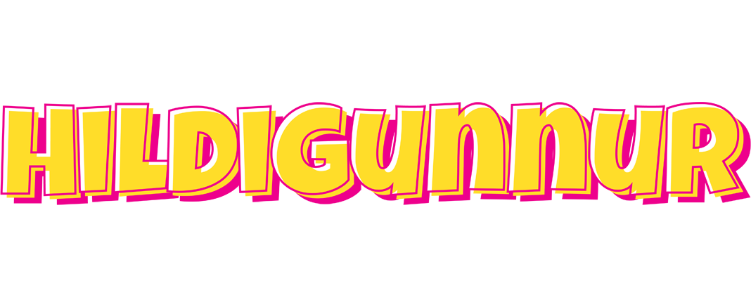 Hildigunnur kaboom logo