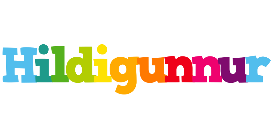 Hildigunnur rainbows logo
