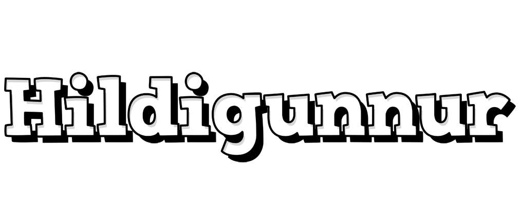 Hildigunnur snowing logo