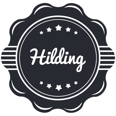 Hilding badge logo