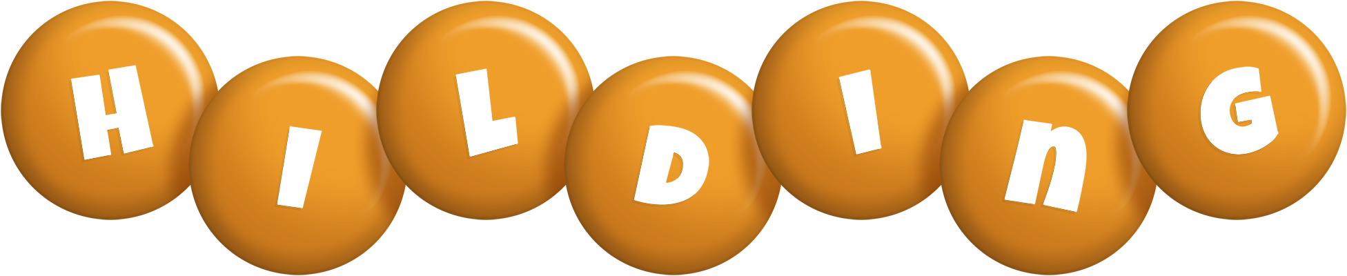 Hilding candy-orange logo