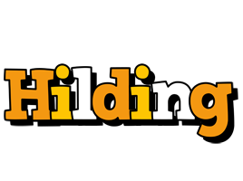 Hilding cartoon logo