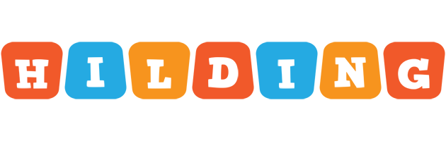 Hilding comics logo