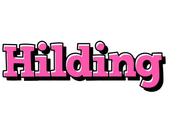 Hilding girlish logo