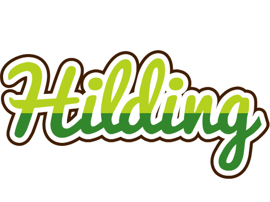 Hilding golfing logo