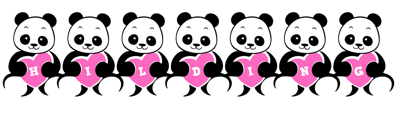 Hilding love-panda logo