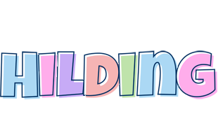 Hilding pastel logo