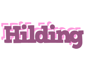 Hilding relaxing logo