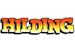 Hilding sunset logo