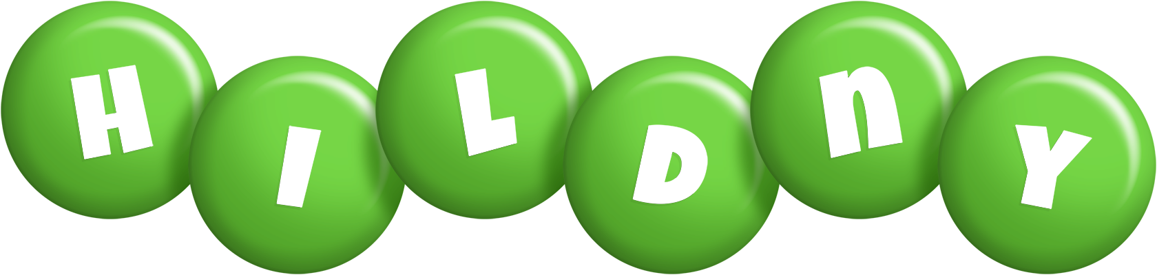Hildny candy-green logo