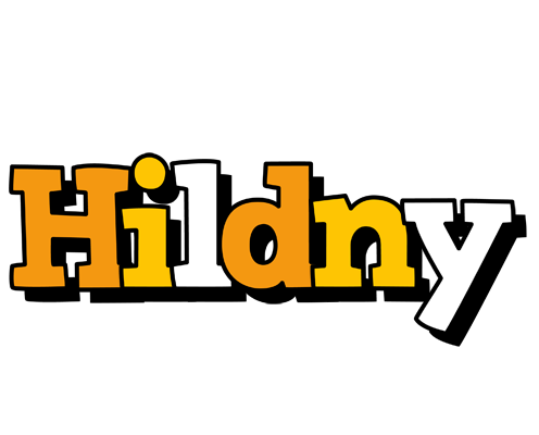 Hildny cartoon logo