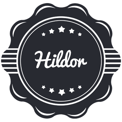 Hildor badge logo