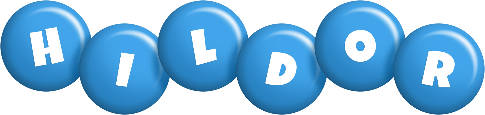 Hildor candy-blue logo