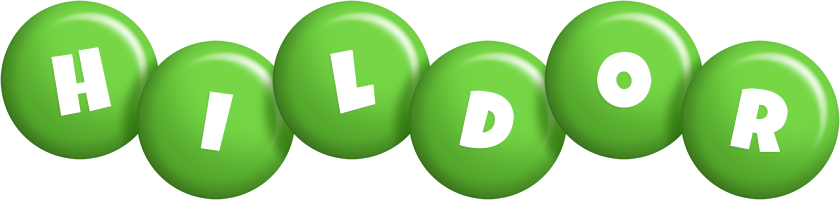 Hildor candy-green logo
