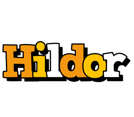 Hildor cartoon logo