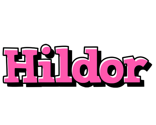 Hildor girlish logo