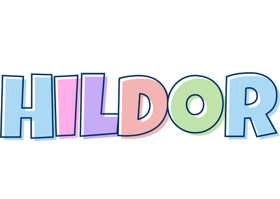 Hildor pastel logo