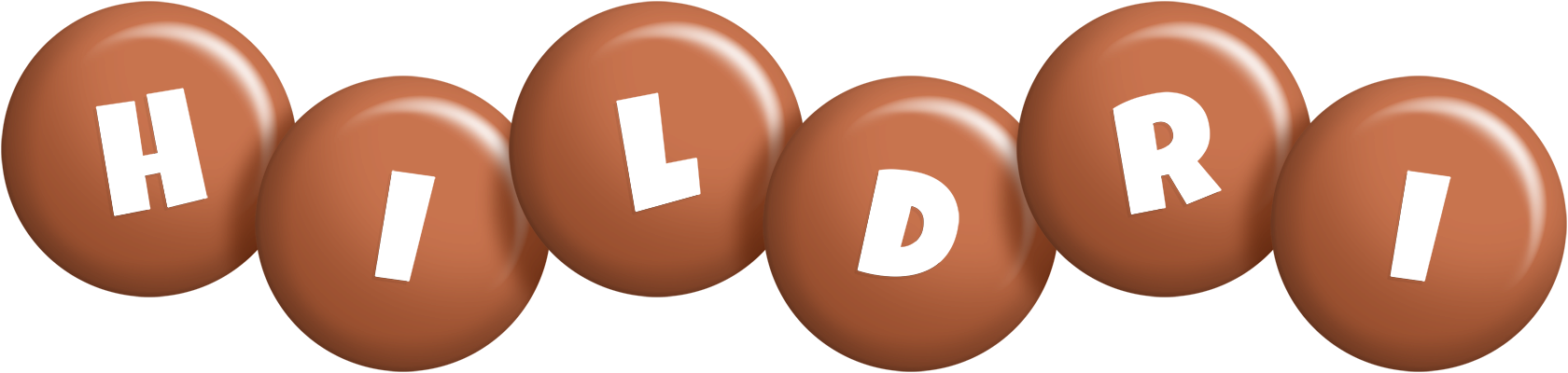 Hildri candy-brown logo