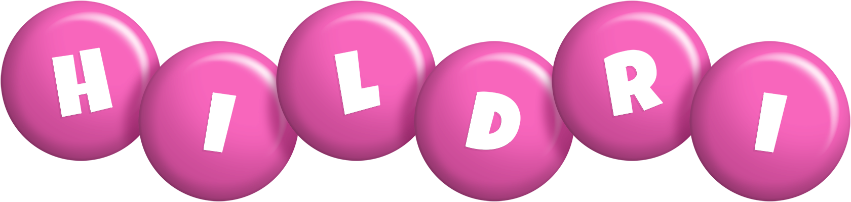 Hildri candy-pink logo