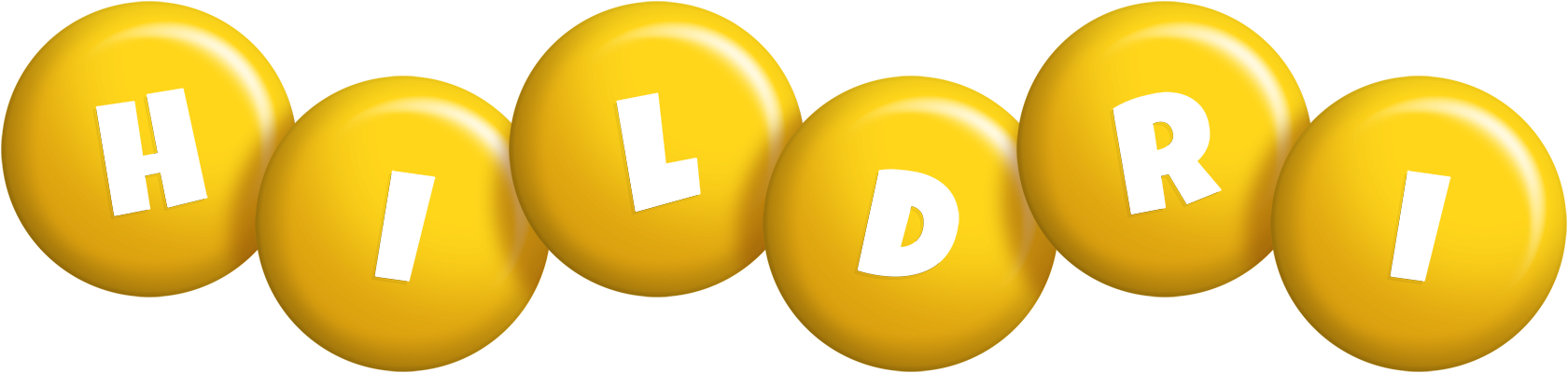 Hildri candy-yellow logo