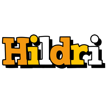 Hildri cartoon logo