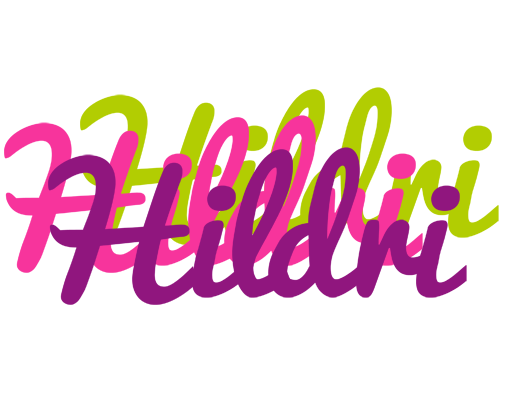 Hildri flowers logo