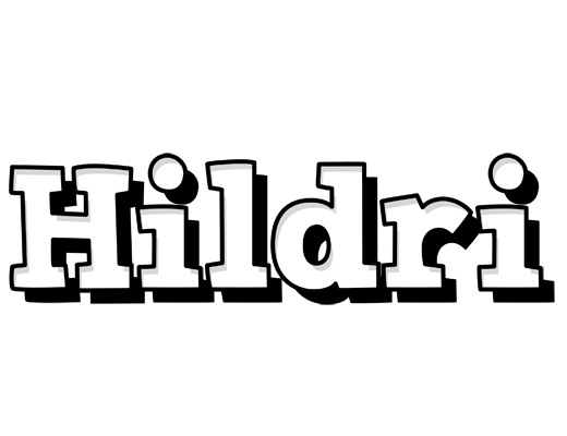 Hildri snowing logo