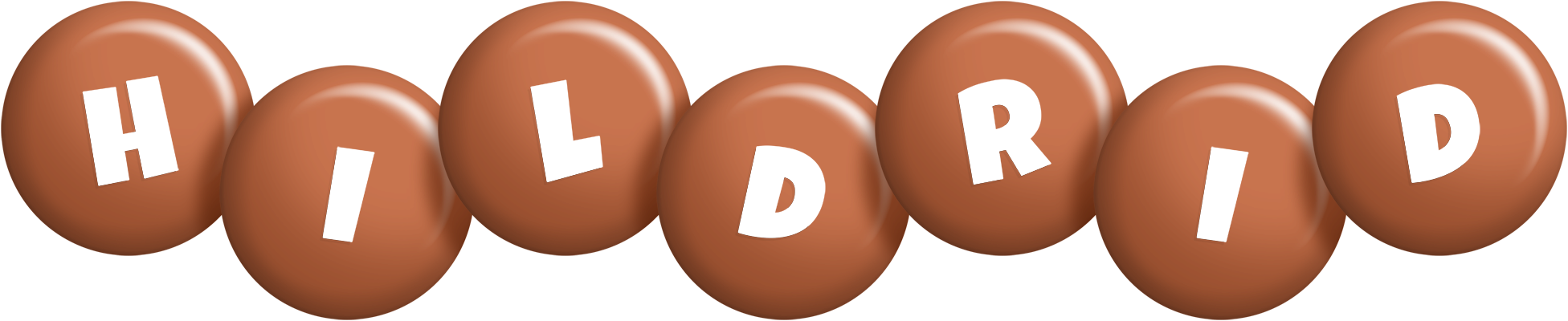 Hildrid candy-brown logo
