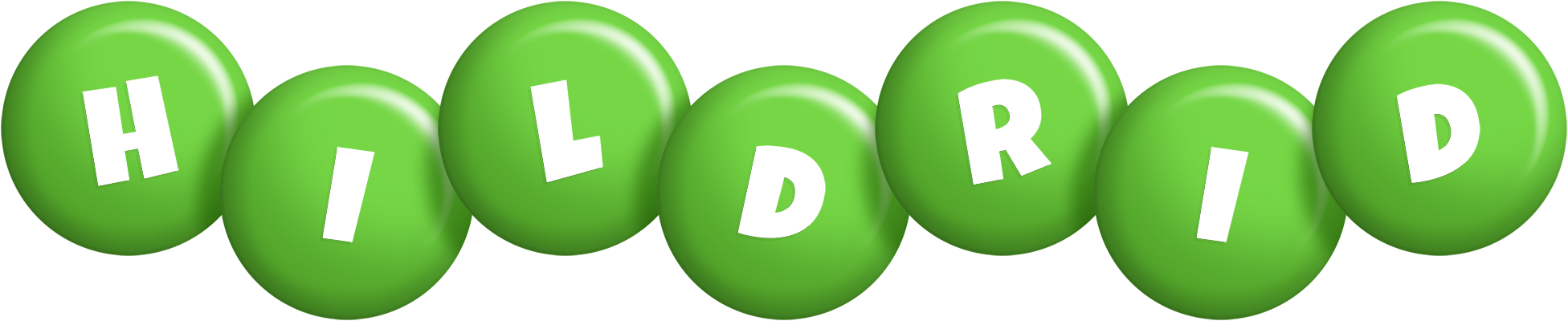 Hildrid candy-green logo