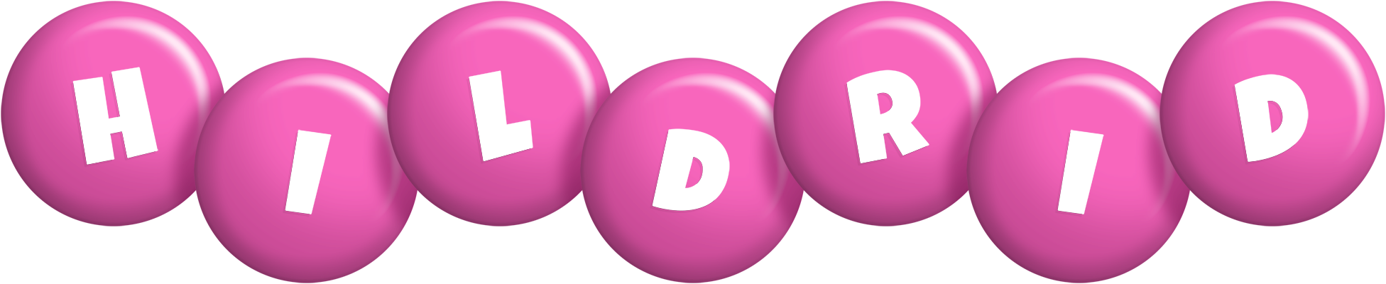 Hildrid candy-pink logo