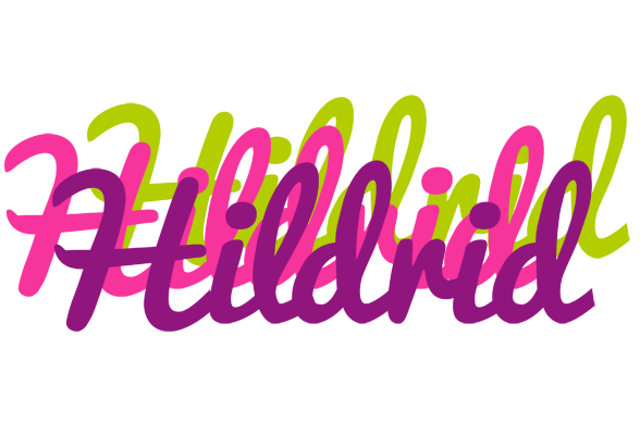 Hildrid flowers logo